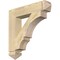 Ekena Millwork Balboa Arts & Crafts Rough Sawn Bracket, Douglas Fir, 4"W x 22"D x 22"H BKT04X22X22BOA03RDF - alternate 1